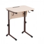 Стол ученический с наклоном столешницы (0-24°) на плоскоовальной трубе - fgospostavki.ru - Тихорецк