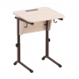 Стол ученический с наклоном столешницы (0-24°) на плоскоовальной трубе - fgospostavki.ru - Тихорецк